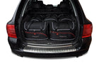Kjust Reistassenset voor Porsche Cayenne 2002-2010 - Set van 5 Tassen met 3 Roltassen en 2 Vliegtuigtassen