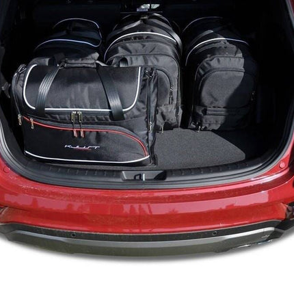 Kjust Reistassenset voor Hyundai Santa Fe 2012-2018 - Set van 5 Tassen met 3 Roltassen en 2 Vliegtuigtassen