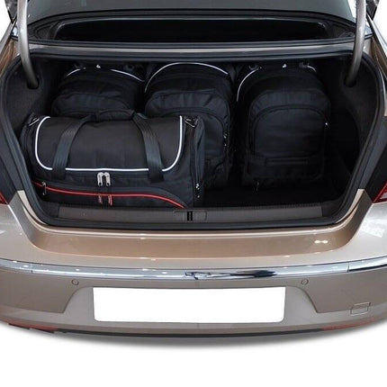 Kjust Reistassenset voor Volkswagen CC 2012-2017 - Set van 5 Tassen met 3 Roltassen en 2 Vliegtuigtassen