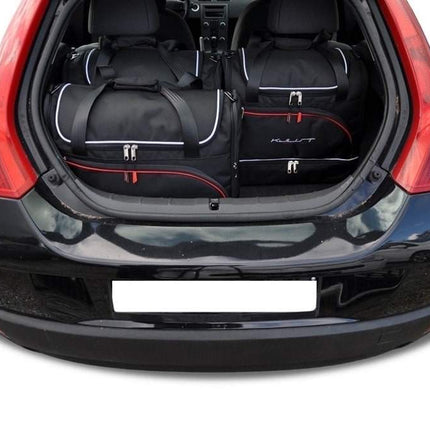 Kjust Reistassenset voor Volvo C30 2007-2013 - Set van 4 Tassen met 2 Sporttassen en 2 Vliegtuigtassen