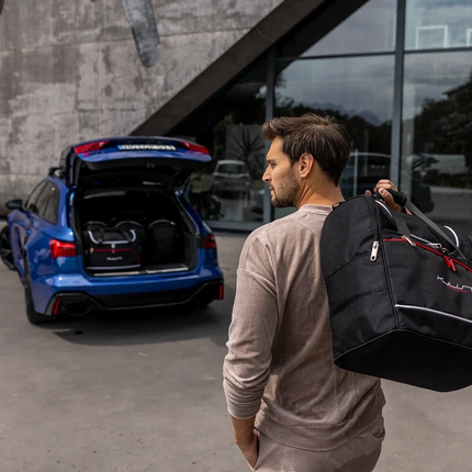 Kjust Reistassenset voor Volvo C30 2007-2013 - Set van 4 Tassen met 2 Sporttassen en 2 Vliegtuigtassen