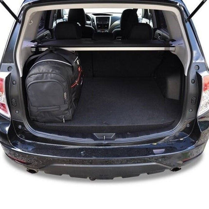 Kjust Reistassenset voor Subaru Forester 2008-2013 - Set van 4 Tassen met 3 Roltassen en 1 Vliegtuigtas