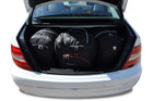 Kjust Reistassenset voor Mercedes Benz C-Klasse Limousine 2007-2014 - Set van 4 Tassen met 2 Roltassen en 2 Sporttassen
