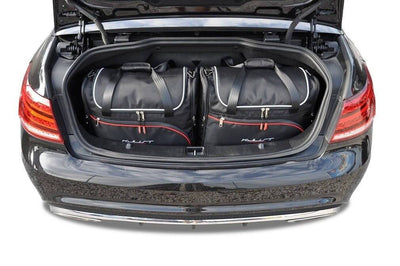 Kjust Reistassenset voor Mercedes Benz E-Klasse cabrio 2010-2017 - Set van 4 Tassen met 4 Vliegtuigtassen