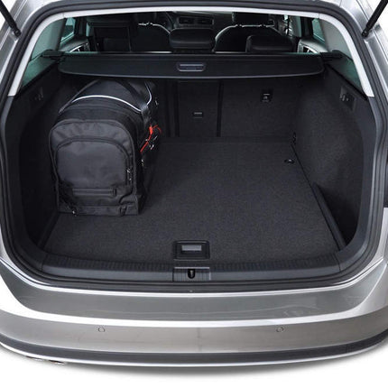 Kjust Reistassenset voor Volkswagen Golf Alltrack 2015-2020 - Set van 5 Tassen met 3 Roltassen en 2 Vliegtuigtassen