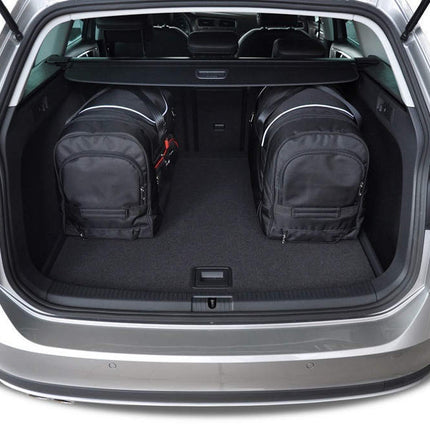Kjust Reistassenset voor Volkswagen Golf Alltrack 2015-2020 - Set van 5 Tassen met 3 Roltassen en 2 Vliegtuigtassen