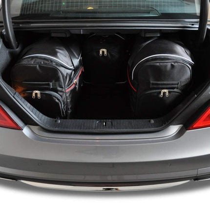 Kjust Reistassenset voor Mercedes Benz CLS 2011-2018 - Set van 4 Tassen met 2 Roltassen en 2 Sporttassen