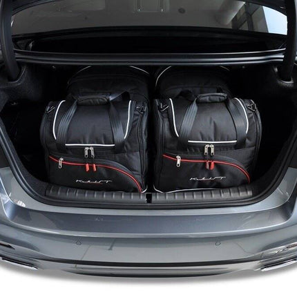 Kjust Reistassenset voor BMW 5 serie Sedan 2017-2023 - Set van 4 Tassen met 2 Roltassen en 2 Sporttassen