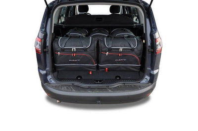 Kjust Reistassenset voor Ford S-Max 2006-2015 - Set van 5 Tassen met 3 Roltassen en 2 Sporttassen