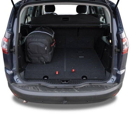 Kjust Reistassenset voor Ford S-Max 2006-2015 - Set van 5 Tassen met 3 Roltassen en 2 Vliegtuigtassen