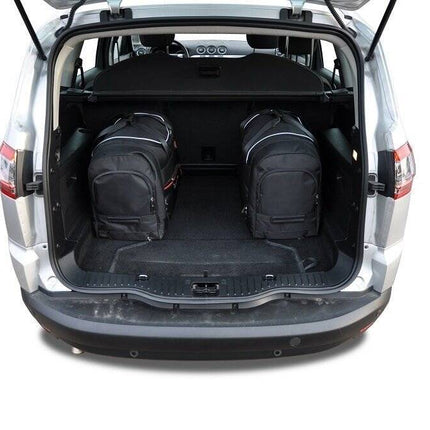 Kjust Reistassenset voor Ford S-Max 2006-2015 - Set van 5 Tassen met 3 Roltassen en 2 Sporttassen