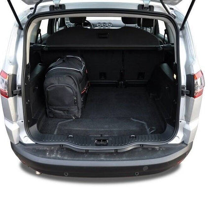 Kjust Reistassenset voor Ford S-Max 2006-2015 - Set van 5 Tassen met 3 Roltassen en 2 Sporttassen