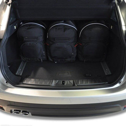 Kjust Reistassenset voor Jaguar F-Pace vanaf 2015 - Set van 5 Tassen met 3 Roltassen en 2 Sporttassen