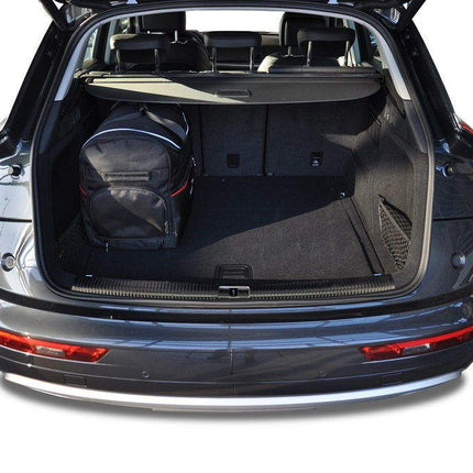 Kjust Reistassenset voor Audi Q5 2017-2024 - Set van 5 Tassen met 3 Roltassen en 2 Vliegtuigtassen