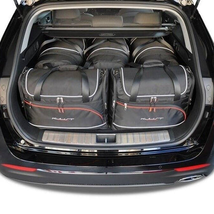 Kjust Reistassenset voor Kia Optima Sport Wagon vanaf 2016 - Set van 5 Tassen met 3 Roltassen en 2 Vliegtuigtassen