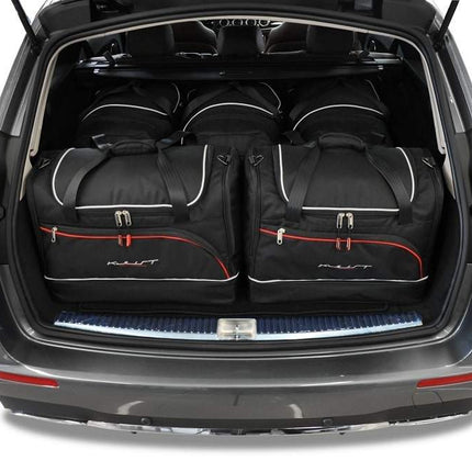 Kjust Reistassenset voor Mercedes Benz E-Klasse Estate 2016-2023 - Set van 5 Tassen met 3 Roltassen en 2 Sporttassen
