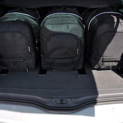 Kjust Reistassenset voor Renault Espace 2003-2015 - Set van 5 Tassen met 3 Roltassen en 2 Vliegtuigtassen