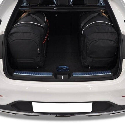 Kjust Reistassenset voor Mercedes Benz GLC 2015-2022 - Set van 4 Tassen met 3 Roltassen en 1 Vliegtuigtas
