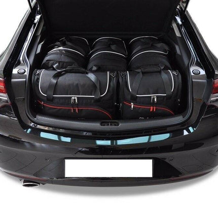 Kjust Reistassenset voor Opel Insignia Grand Sport vanaf 2017 - Set van 5 Tassen met 3 Roltassen en 2 Vliegtuigtassen