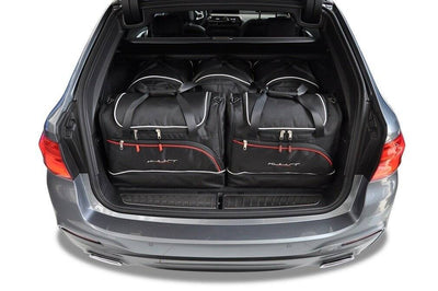 Kjust Reistassenset voor BMW 5 serie Touring 2017-2024 - Set van 5 Tassen met 3 Roltassen en 2 Sporttassen