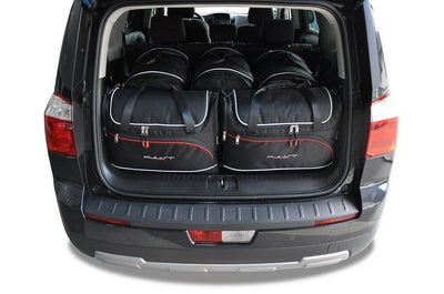 Kjust Reistassenset voor Chevrolet Orlando 2011-2018 - Set van 5 Tassen met 3 Roltassen en 2 Vliegtuigtassen