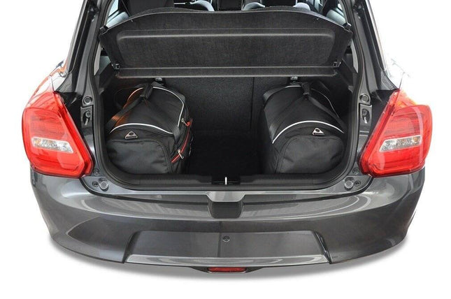 Kjust Reistassenset voor Suzuki Swift Sport 5-deurs vanaf 2017 - Set van 3 Tassen met 3 Sporttassen