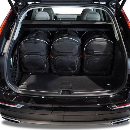 Kjust Reistassenset voor Volvo XC60 vanaf 2017 - Set van 5 Tassen met 3 Roltassen en 2 Vliegtuigtassen