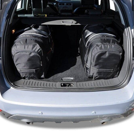 Kjust Reistassenset voor Ford Kuga 2008-2013 - Set van 4 Tassen met 2 Roltassen en 2 Sporttassen