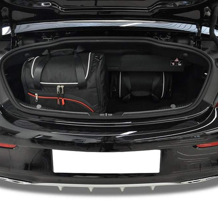 Kjust Reistassenset voor Mercedes Benz C-Klasse cabrio 2016-2023 - Set van 4 Tassen met 2 Sporttassen en 2 Vliegtuigtassen