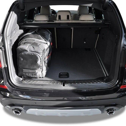 Kjust Reistassenset voor BMW X3 2018-2024 - Set van 4 Tassen met 2 Roltassen en 2 Sporttassen