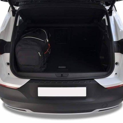 Kjust Reistassenset voor Opel Grandland X 2018-2024 - Set van 4 Tassen met 2 Roltassen en 2 Sporttassen