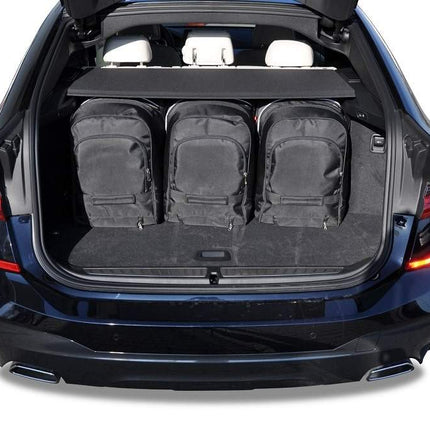 Kjust Reistassenset voor BMW 6 serie GT 2017-2024 - Set van 5 Tassen met 3 Roltassen en 2 Vliegtuigtassen
