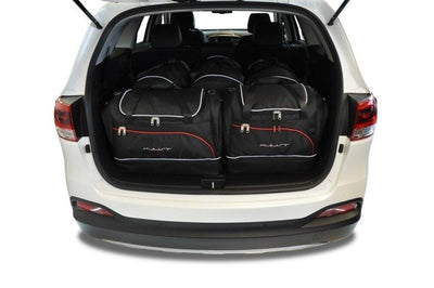 Kjust Reistassenset voor Kia Sorento 2015-2020 - Set van 5 Tassen met 3 Roltassen en 2 Sporttassen