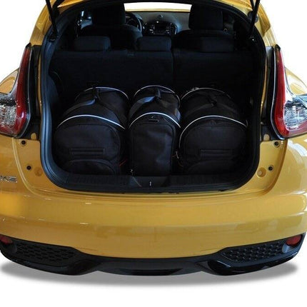 Kjust Reistassenset voor Nissan Juke 2010-2019 - Set van 3 Tassen met 2 Roltassen en 1 Sporttas
