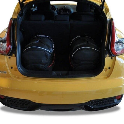 Kjust Reistassenset voor Nissan Juke 2010-2019 - Set van 3 Tassen met 2 Roltassen en 1 Sporttas