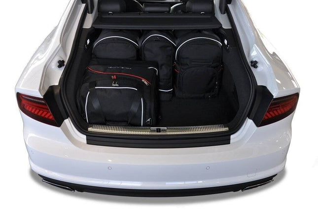 Kjust Reistassenset voor Audi A7 Sportback 2010-2018 - Set van 5 Tassen met 2 Roltassen en 3 Sporttassen