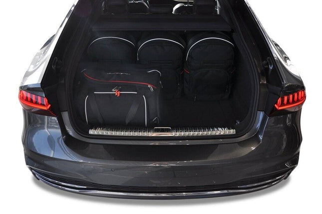 Kjust Reistassenset voor Audi A7 Sportback vanaf 2018 - Set van 5 Tassen met 3 Roltassen en 2 Sporttassen