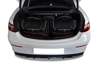 Kjust Reistassenset voor Mercedes Benz E-Klasse coupe 2017-2023 - Set van 5 Tassen met 2 Roltassen en 3 Vliegtuigtassen