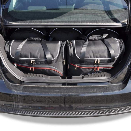 Kjust Reistassenset voor Ford Focus Sedan 2011-2014 - Set van 5 Tassen met 3 Roltassen en 2 Vliegtuigtassen