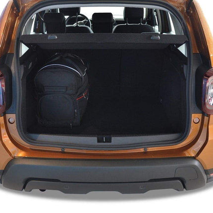 Kjust Reistassenset voor Dacia Duster 2018-2024 - Set van 5 Tassen met 3 Roltassen en 2 Vliegtuigtassen