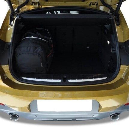 Kjust Reistassenset voor BMW X2 2018-2023 - Set van 4 Tassen met 2 Roltassen 1 Sporttas en 1 Vliegtuigtas