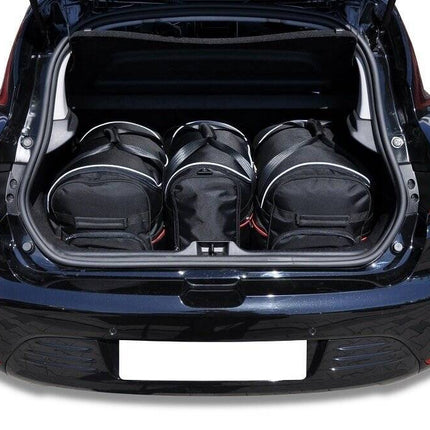 Kjust Reistassenset voor Renault Clio 5-deurs 2012-2019 - Set van 3 Tassen met 2 Roltassen en 1 Sporttas