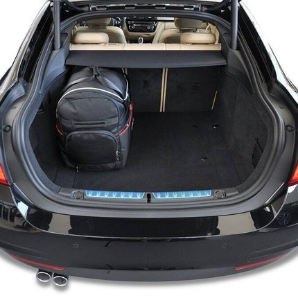Kjust Reistassenset voor BMW 4 serie Gran coupe 2014-2021 - Set van 5 Tassen met 2 Roltassen 1 Sporttas en 2 Vliegtuigtassen