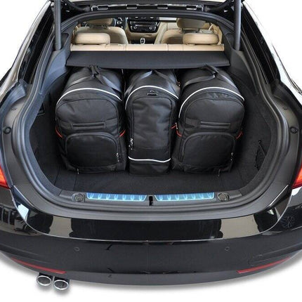 Kjust Reistassenset voor BMW 4 serie Gran coupe 2014-2021 - Set van 5 Tassen met 2 Roltassen 1 Sporttas en 2 Vliegtuigtassen