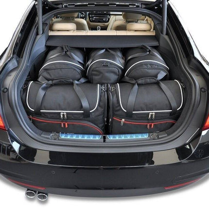 Kjust Reistassenset voor BMW 4 serie Gran coupe 2014-2021 - Set van 5 Tassen met 2 Roltassen 1 Sporttas en 2 Vliegtuigtassen