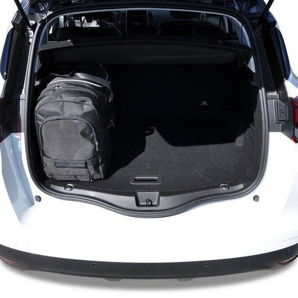 Kjust Reistassenset voor Renault Scenic 2017-2021 - Set van 4 Tassen met 2 Roltassen en 2 Sporttassen
