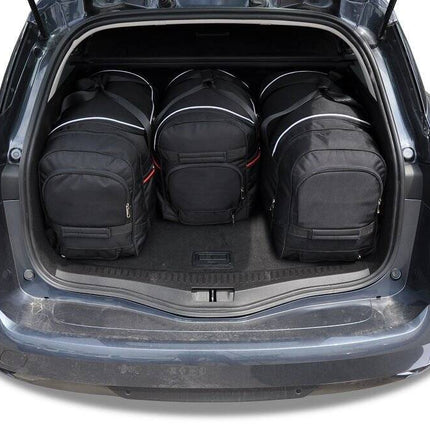 Kjust Reistassenset voor Renault Megane Sport Tourer 2016-2022 - Set van 4 Tassen met 3 Roltassen en 1 Sporttas