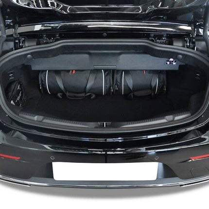 Kjust Reistassenset voor Mercedes Benz E-Klasse cabrio 2010-2017 - Set van 4 Tassen met 2 Sporttassen en 2 Vliegtuigtassen
