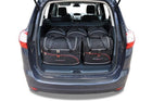 Kjust Reistassenset voor Ford Grand C-Max 2010-2015 - Set van 5 Tassen met 3 Roltassen en 2 Vliegtuigtassen
