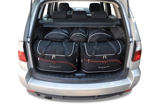 Kjust Reistassenset voor BMW X3 2003-2011 - Set van 5 Tassen met 2 Roltassen 1 Sporttas en 2 Vliegtuigtassen